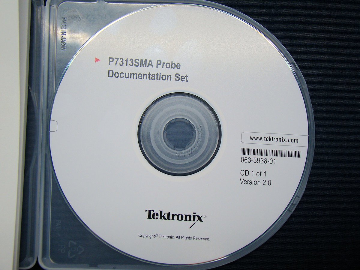 Tektronix P7313SMA SMA Differential Probe 13GHz [k1086736003]