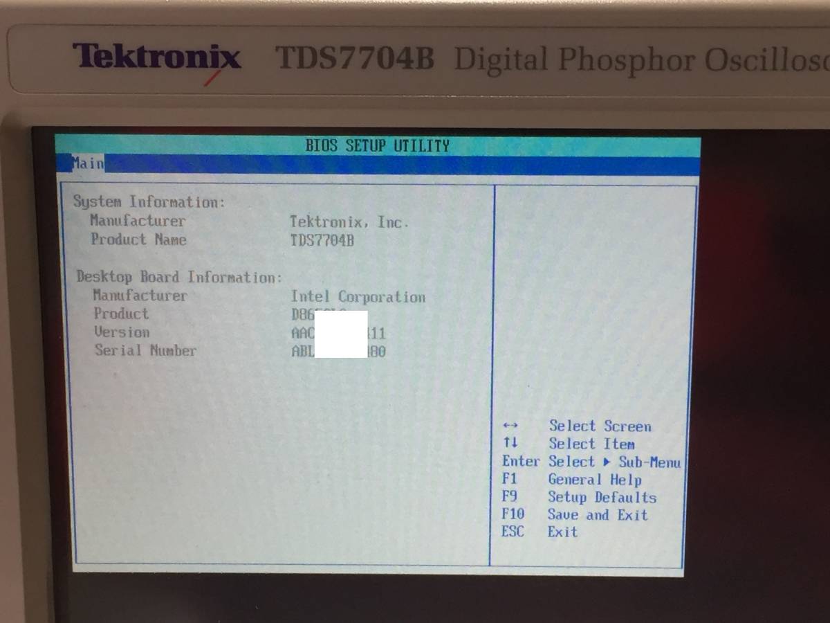 Tektronix TDS7704B Digital Phosphor Oscilloscope 7GHz 4ch [d1089018433]