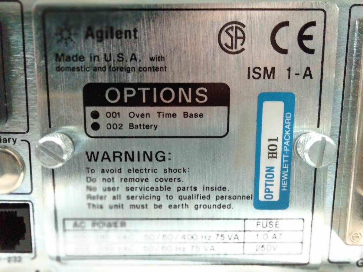 Agilent Technologies 53151A CW Microwave Counter 26.5GHz [n1090557248]
