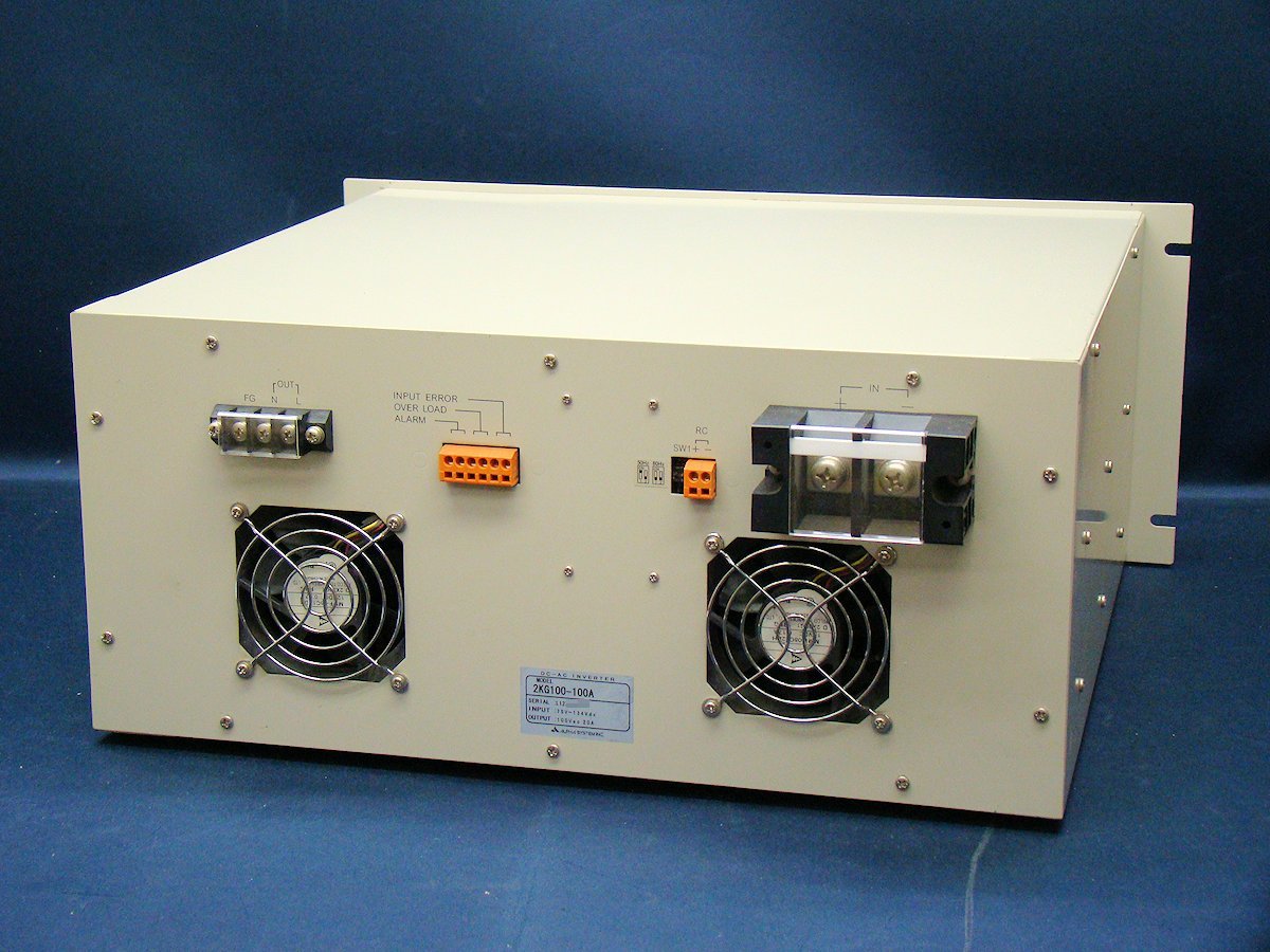 Alpha System 2KG100-100A DC-AC Inverter 2KVA 1.6kW Input DC100V Output AC100V [u1092817831]