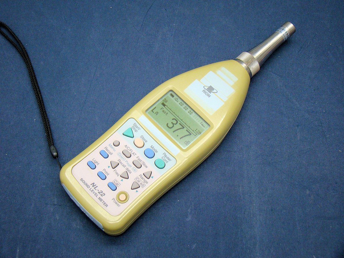 RION NL-22 Sound Level Meter with NX-22J Sound Monitor Card [u1096214183]