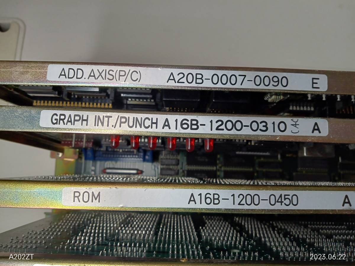 FANUC A16-1000-0030/05C Circuit Board A20B-007-0090 E A16B-1200-03150 A A16B-1200-0450 A A74L-0001-0025/3 A A20B-0008-0440 A [m1097670129]