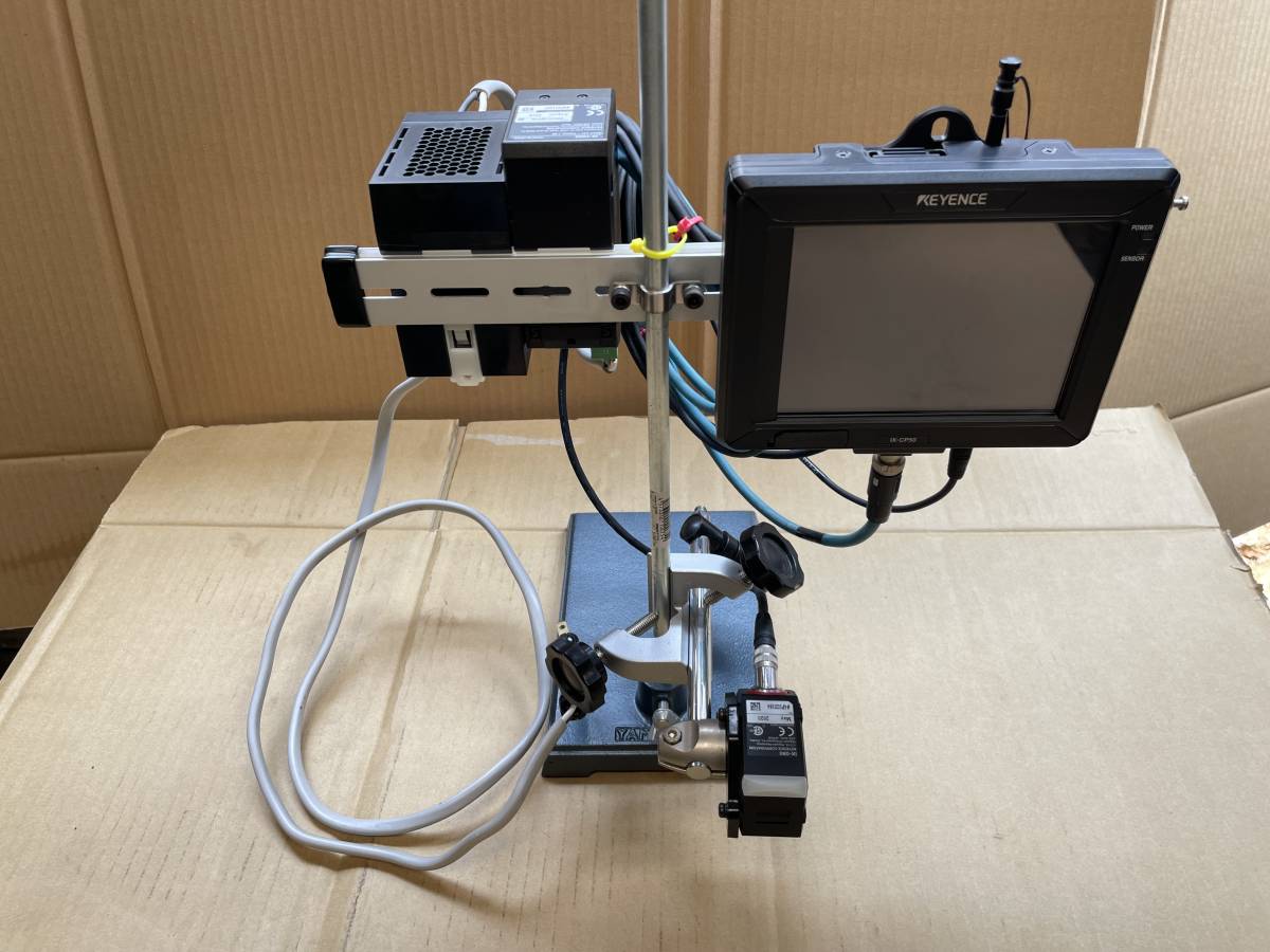 KEYENCE IX-CP50 Laser Displacement Sensor with Built-in Camera IX Series [c1097856592]