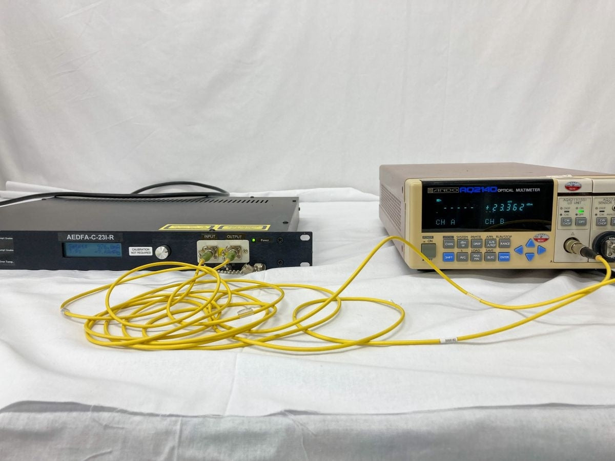 Amonics AEDFA-C-23I-R EDFA C-Band Optical Amplifier [q1098654673]