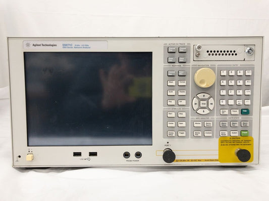 Agilent E5071C Network Analyzer 9kHz-4.5GHz [u1098662883]