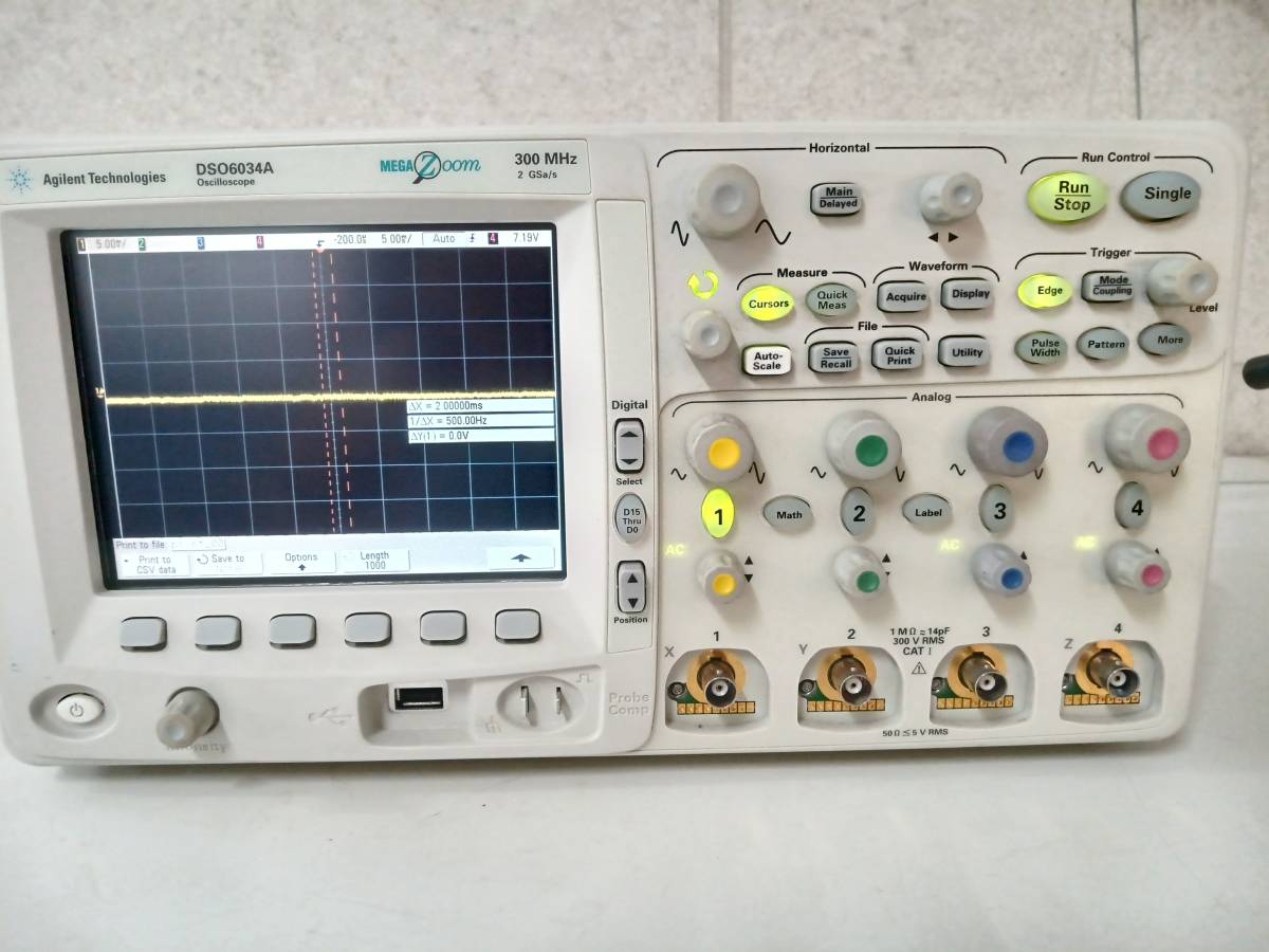 Agilent DSO6034A MegaZoom Oscilloscope 300MHz 4CH [g1099482223]