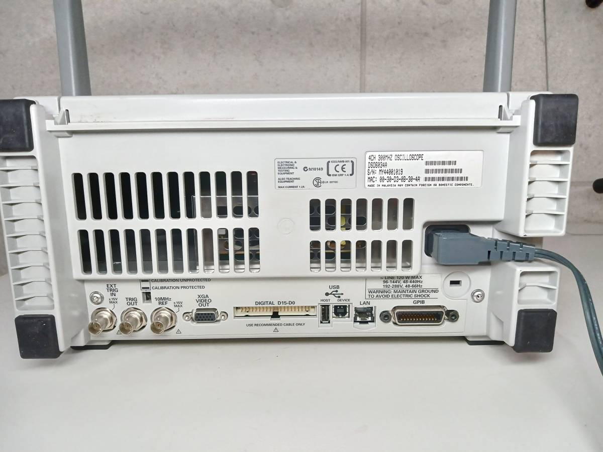 Agilent DSO6034A MegaZoom Oscilloscope 300MHz 4CH [g1099482223]