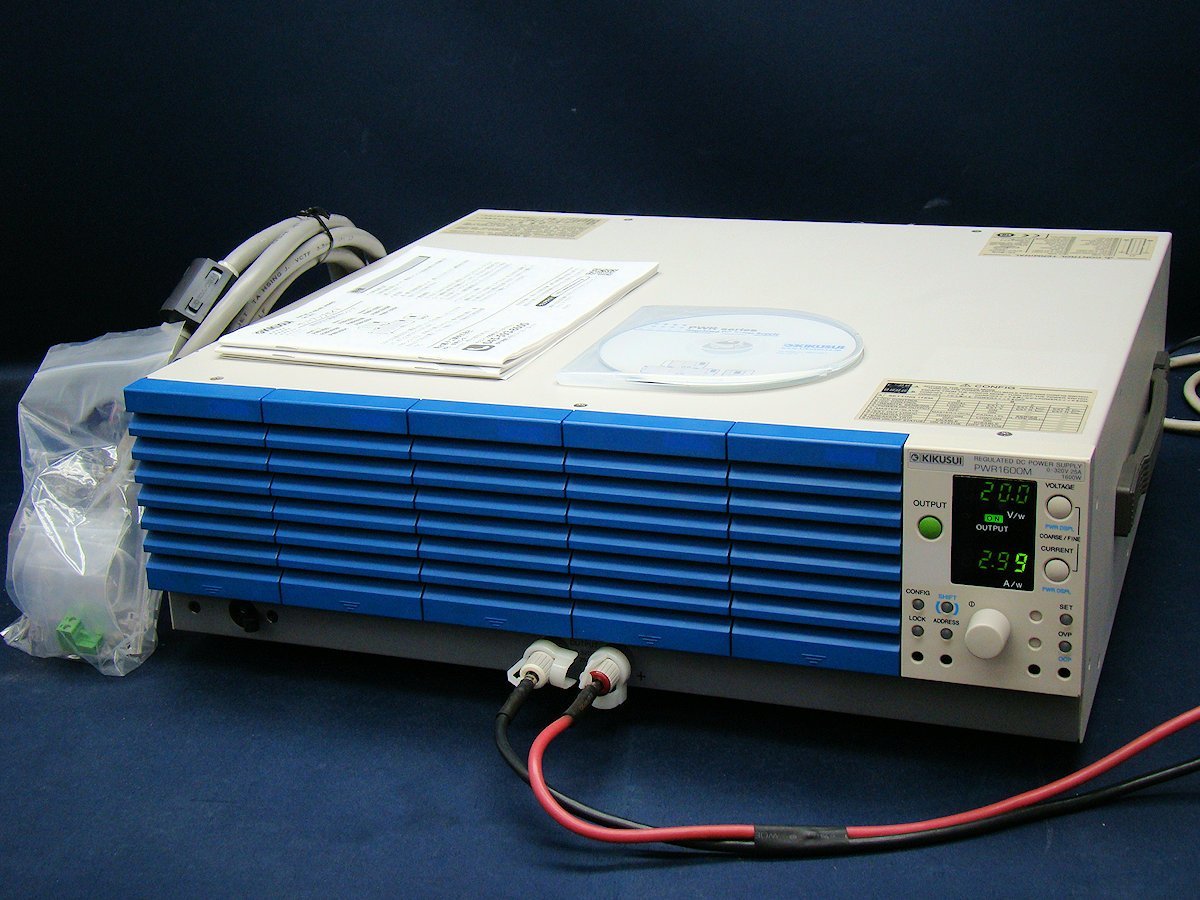 Kikusui PWR1600M Regulated DC Power Supply 0-320V 0-25A 1600W [x1101131301]