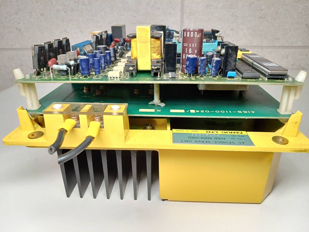 FANUC A06B-6059-H002 AC Spindle Servo Unit [v1101658263]