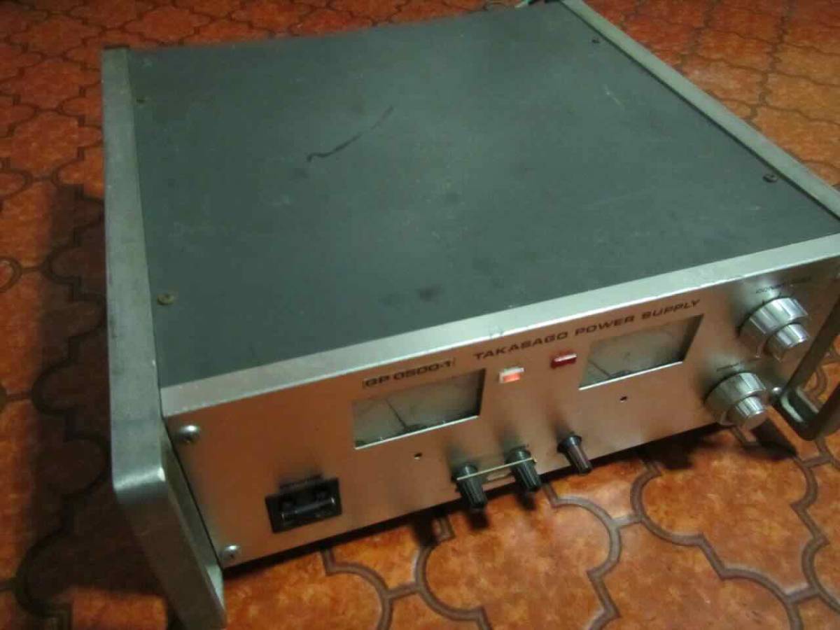 Takasago GP0500-1 DC Stabilized Power Supply 0-500V 0-1A [s1102099467]