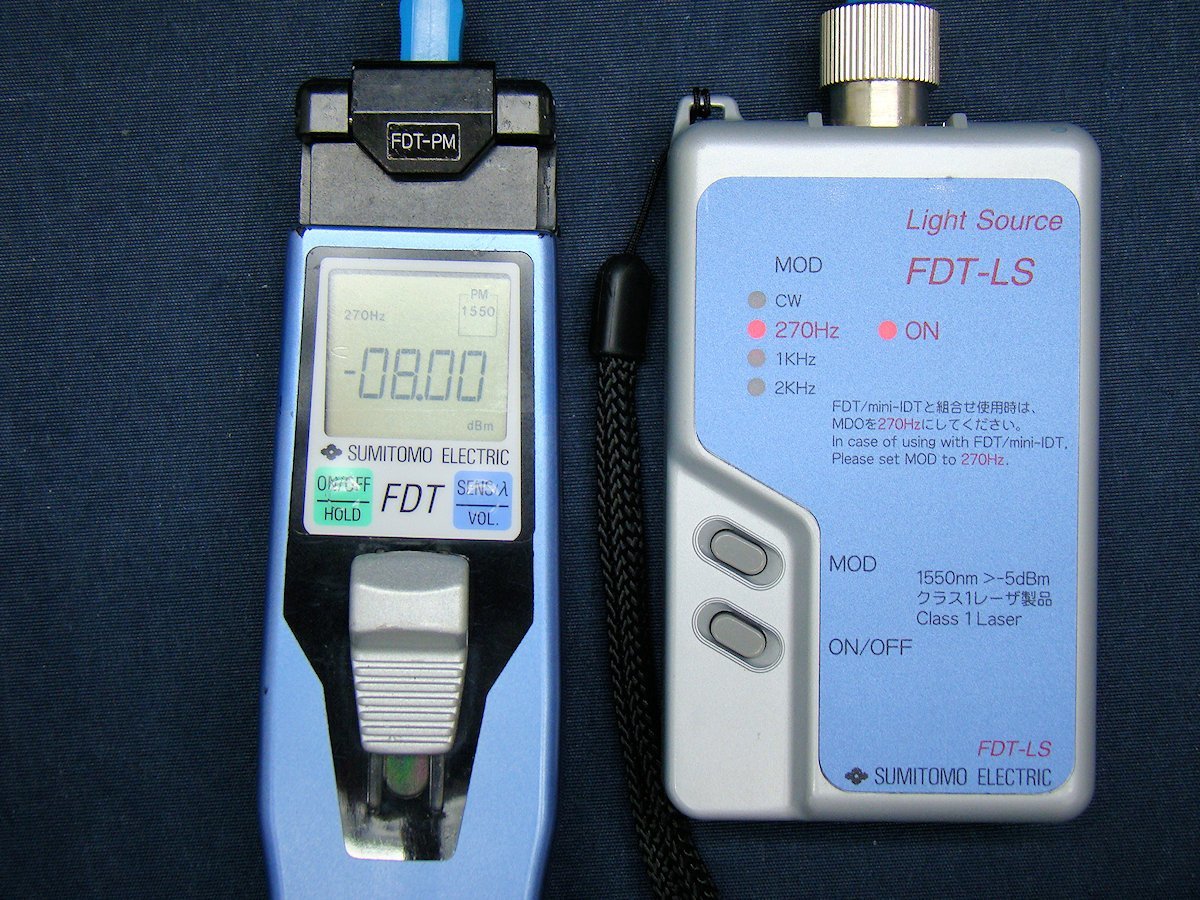 Sumitomo Electric FDT-LS Optical Measuring Instruments 1310/1550nm [v1103622930]