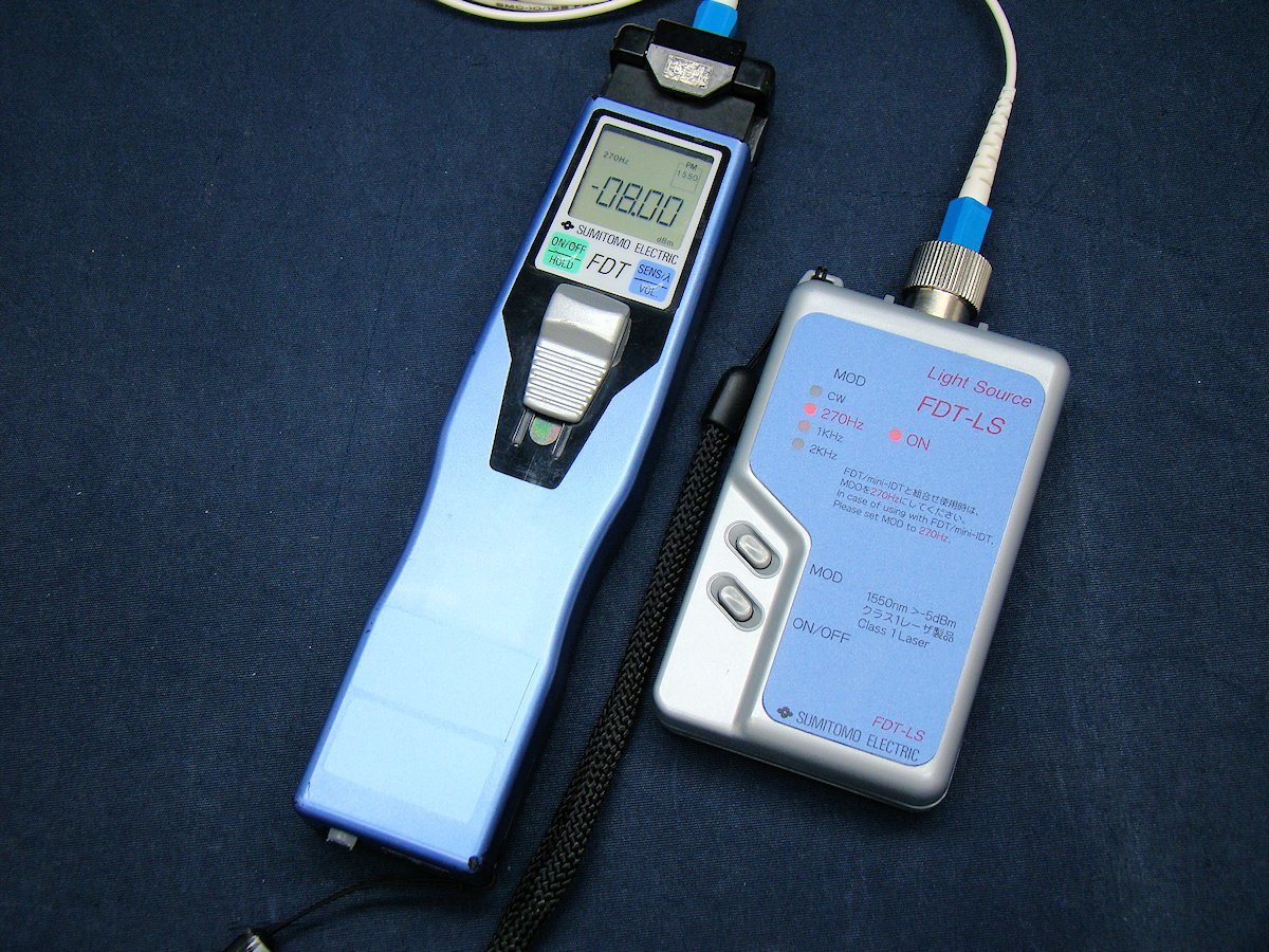 Sumitomo Electric FDT-LS Optical Measuring Instruments 1310/1550nm [v1103622930]