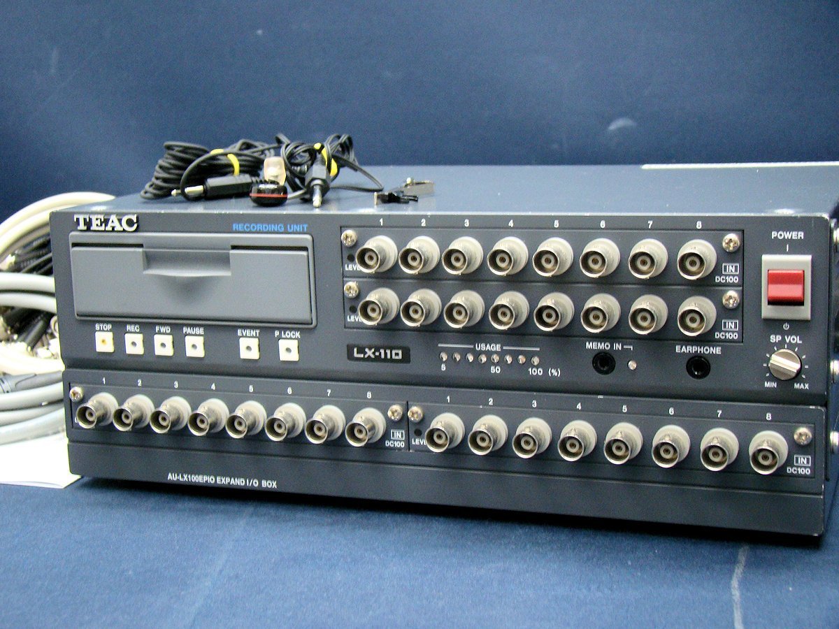 TEAC LX-110 Recording Unit DC Input 32CH [l1105381122]