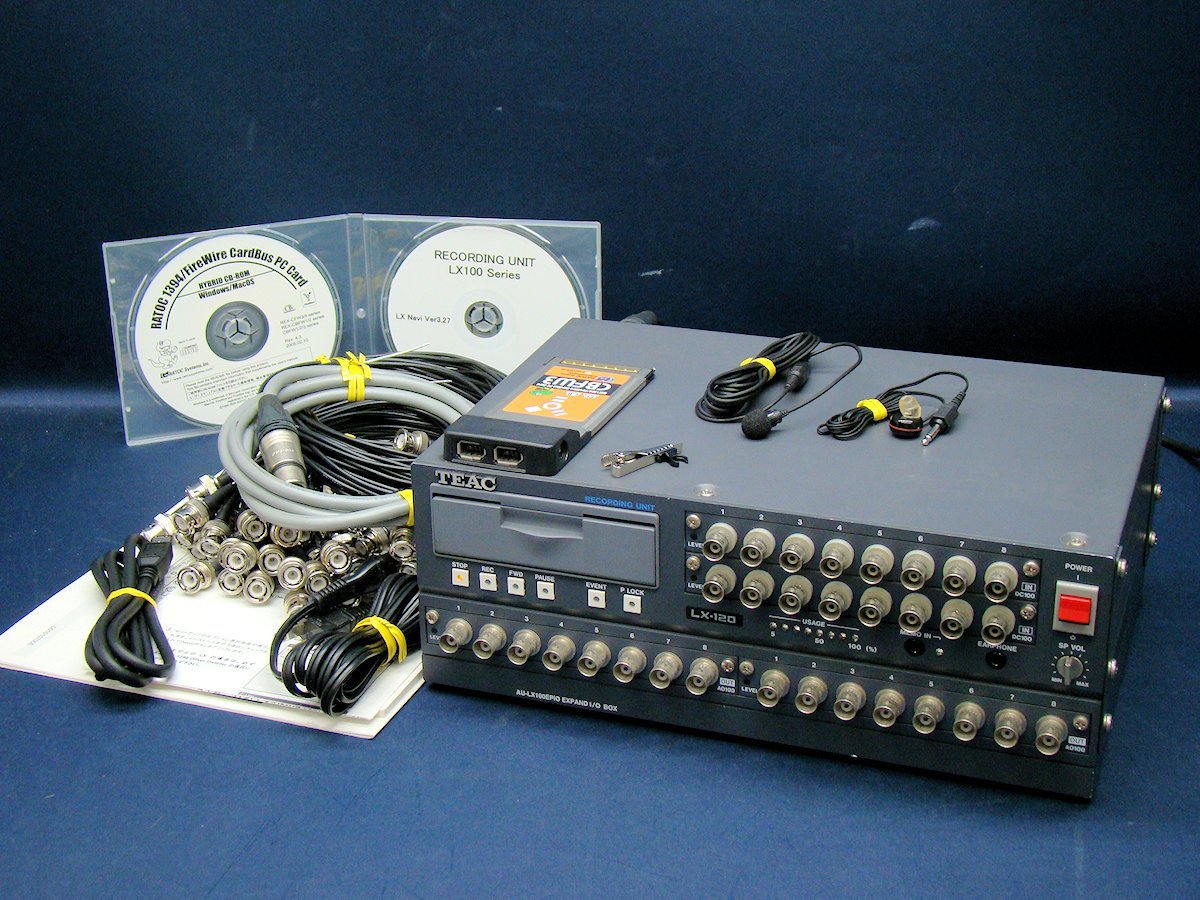 TEAC LX-120 Recording Unit 16CH DC Input Output [j1107128900]