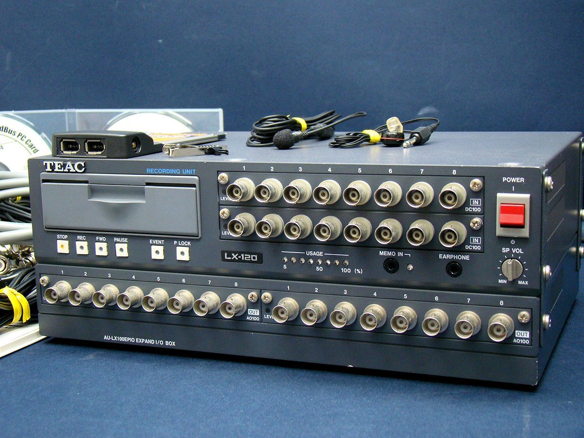 TEAC LX-120 Recording Unit 16CH DC Input Output [j1107128900]
