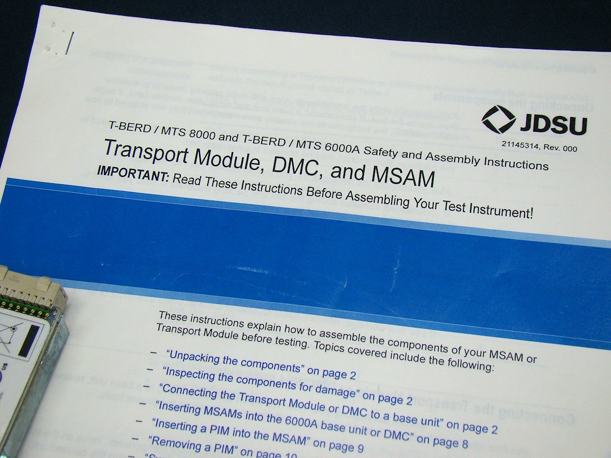 Viavi JDSU C1010V2 10G Transport Module [s1107859666]