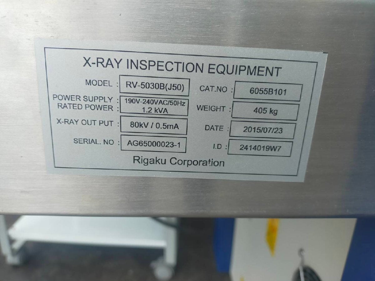 Rigaku RV-5030B X-ray Inspection System Tunnel 500x300mm [c1107865370]