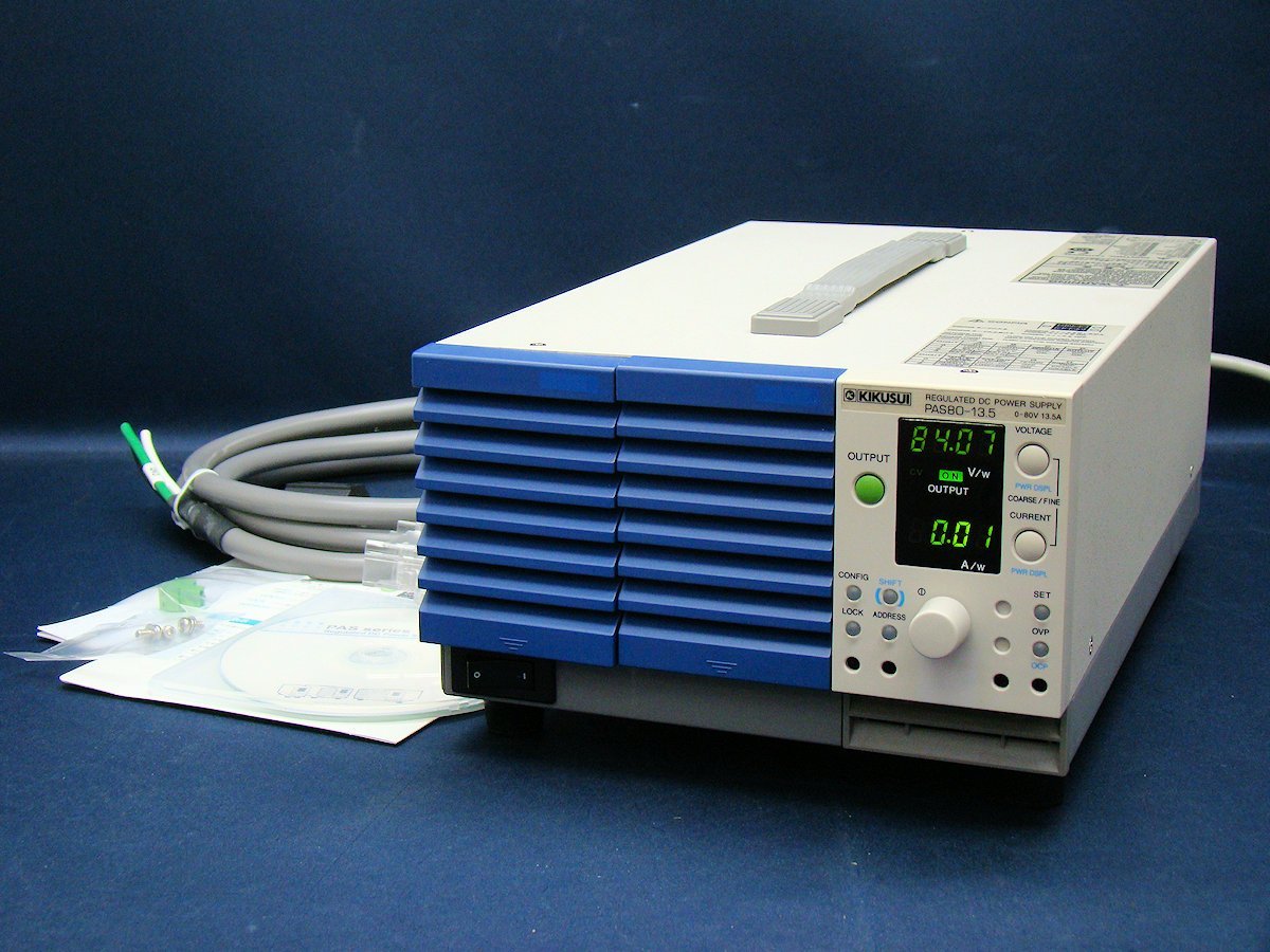 KIKUSUI PAS80-13.5 DC Power Supply Switching Type 80V 13.5A [1108121578]