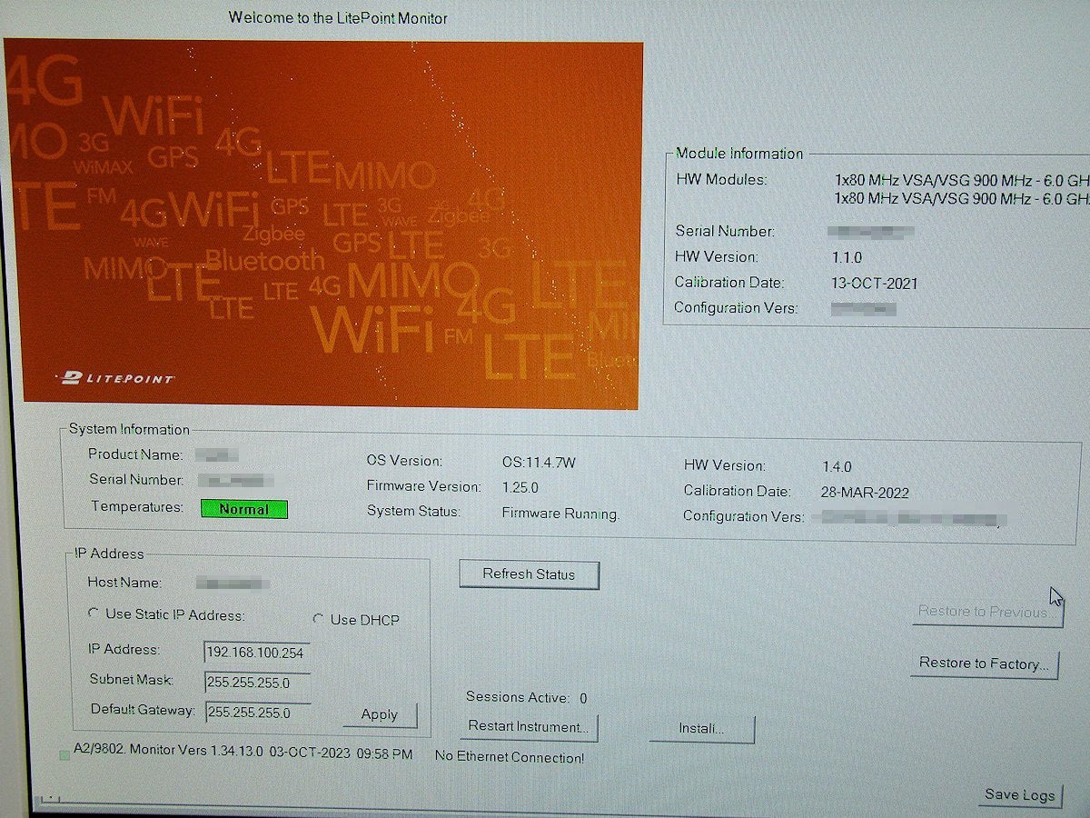 LitePoint IQxel80 Wireless Test System [u1108752813]