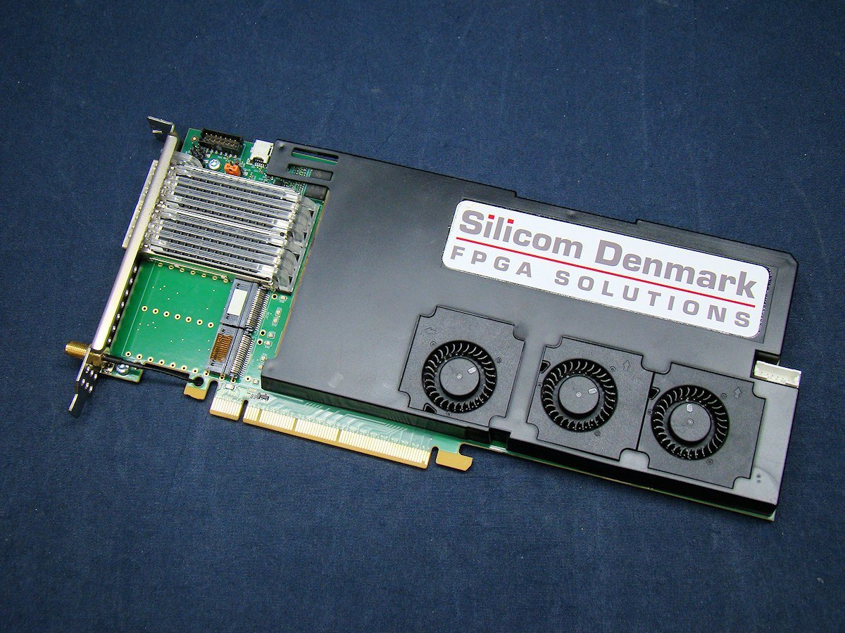 Silicom FB2CGC3@VU125-2 QSFP28 Dual Port Ethernet Capture Card [p1111562465]