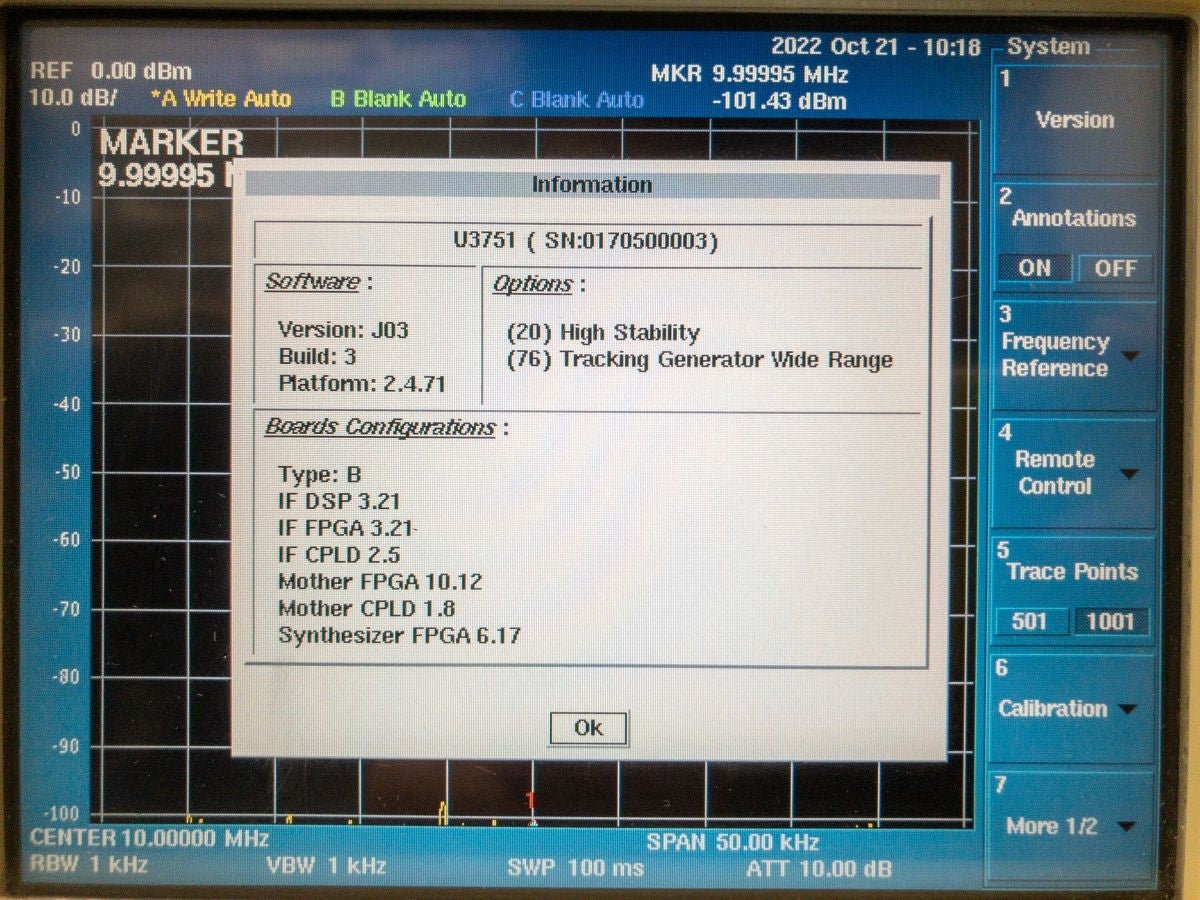 Advantest U3751 Spectrum Analyzer 8GHz [g1115434698]