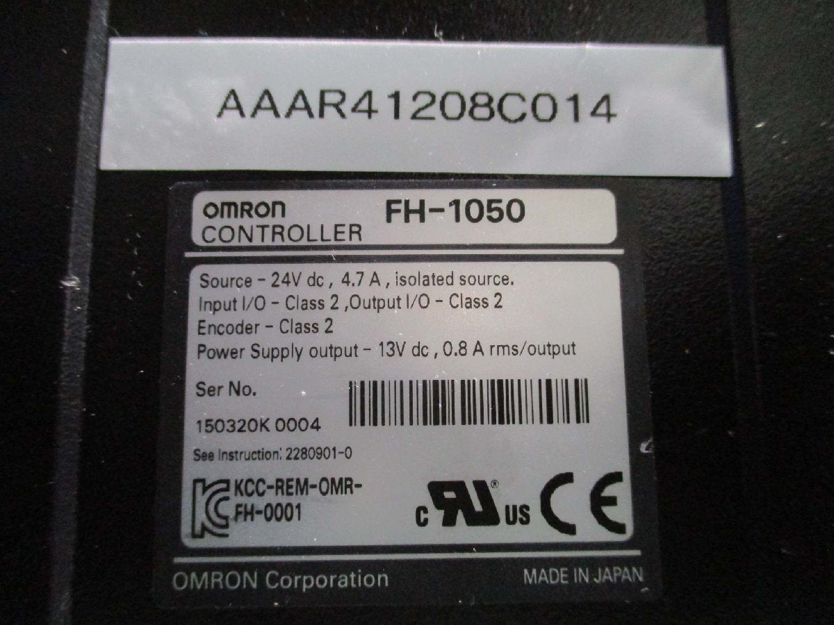OMRON FH-1050 FZ-S2M Digital CCD Camera [k1115512830]