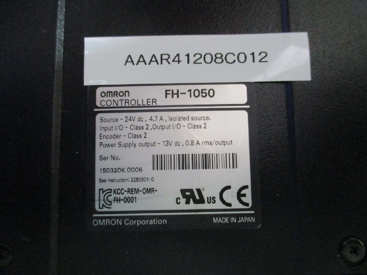 OMRON FH-1050 FZ-S CCD Camera [j1115510691]