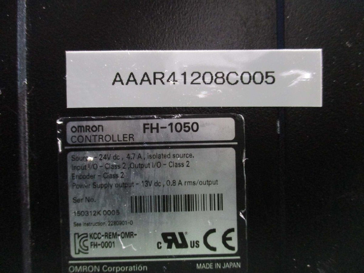 OMRON FH-1050 FZ-S Image Processing System Black and White CCD Camera [v1115528314]