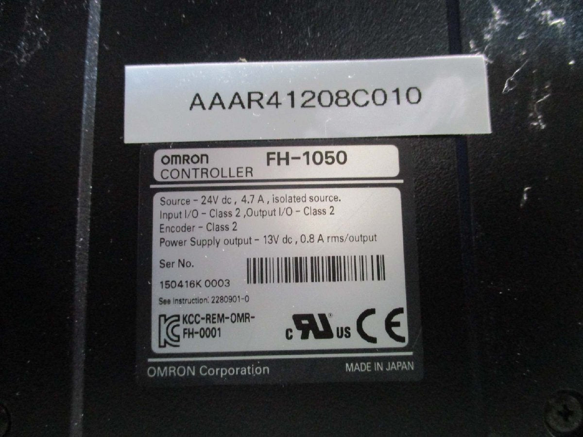 OMRON FH-1050 FZ-S CCD Camera [o1115509619]
