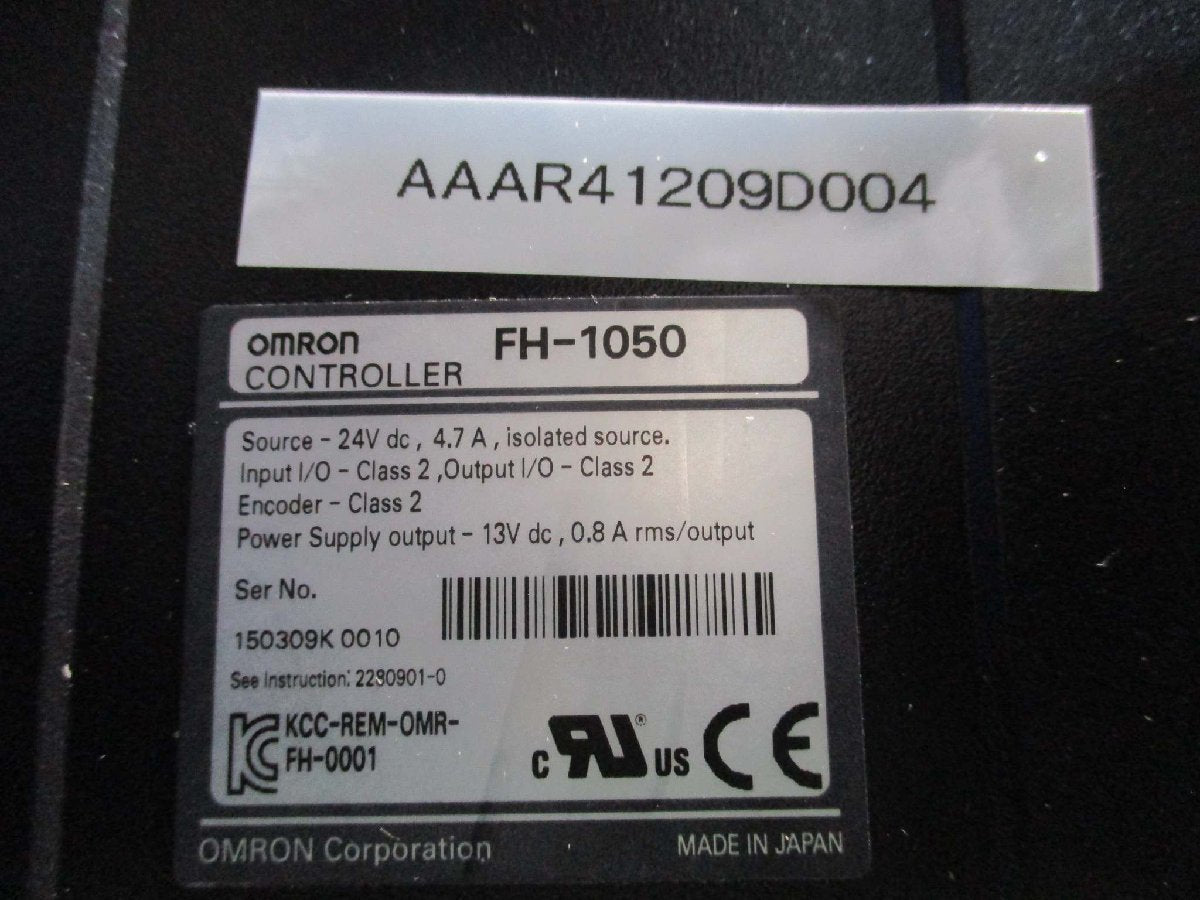 OMRON FH-1050 FZ-S2M Digital CCD Camera [s1115506074]
