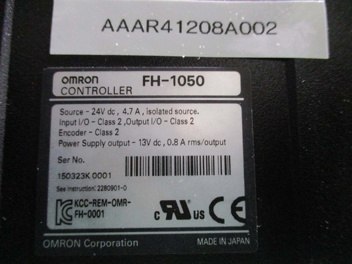 OMRON FH-1050 FZ-S2M Small Black and White Digital CCD Camera [v1115520985]