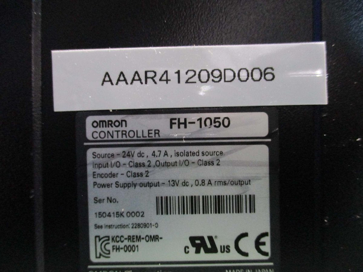 OMRON FH-1050 FZ-S2M Digital CCD Camera [d1115513144]
