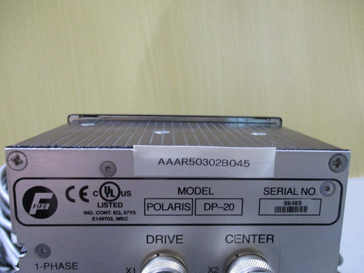 FIFE MOTOR P/N 534736-002 WEB GUIDE CONTROL DP-20 SE-44 [t1115507917]