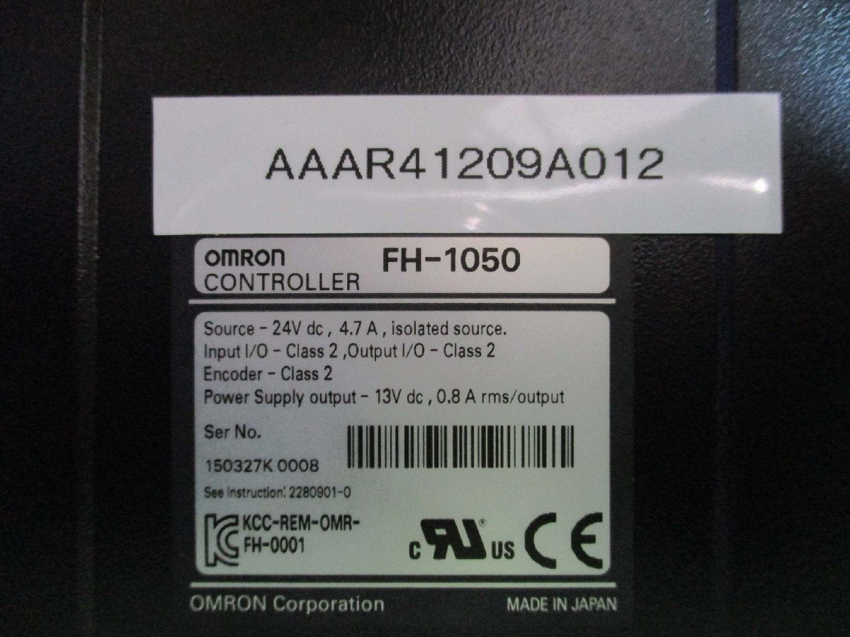 OMRON FH-1050 Image Processing System Small Black and White Digital CCD Camera [t1115506875]