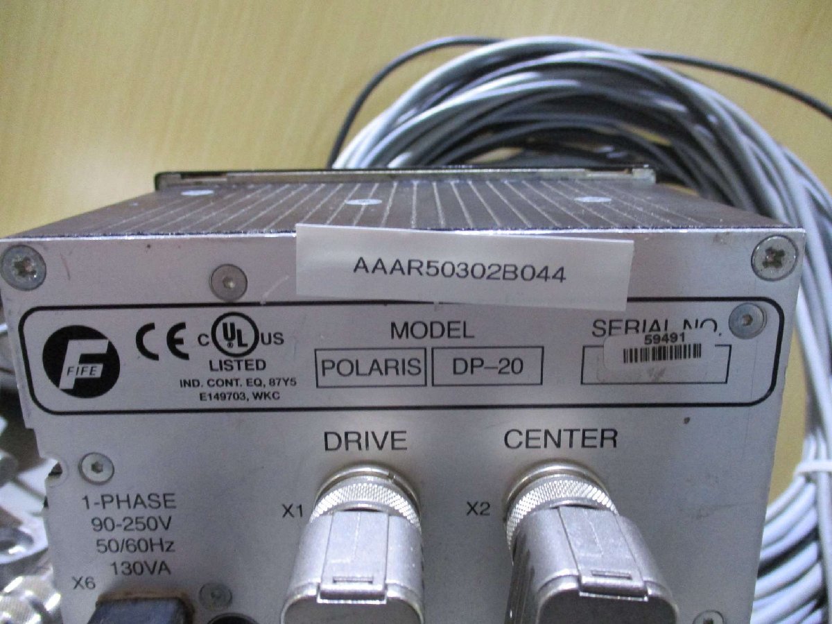 FIFE MOTOR P/N 534736-002 WEB GUIDE CONTROL DP-20 SE-44 [q1115517153]