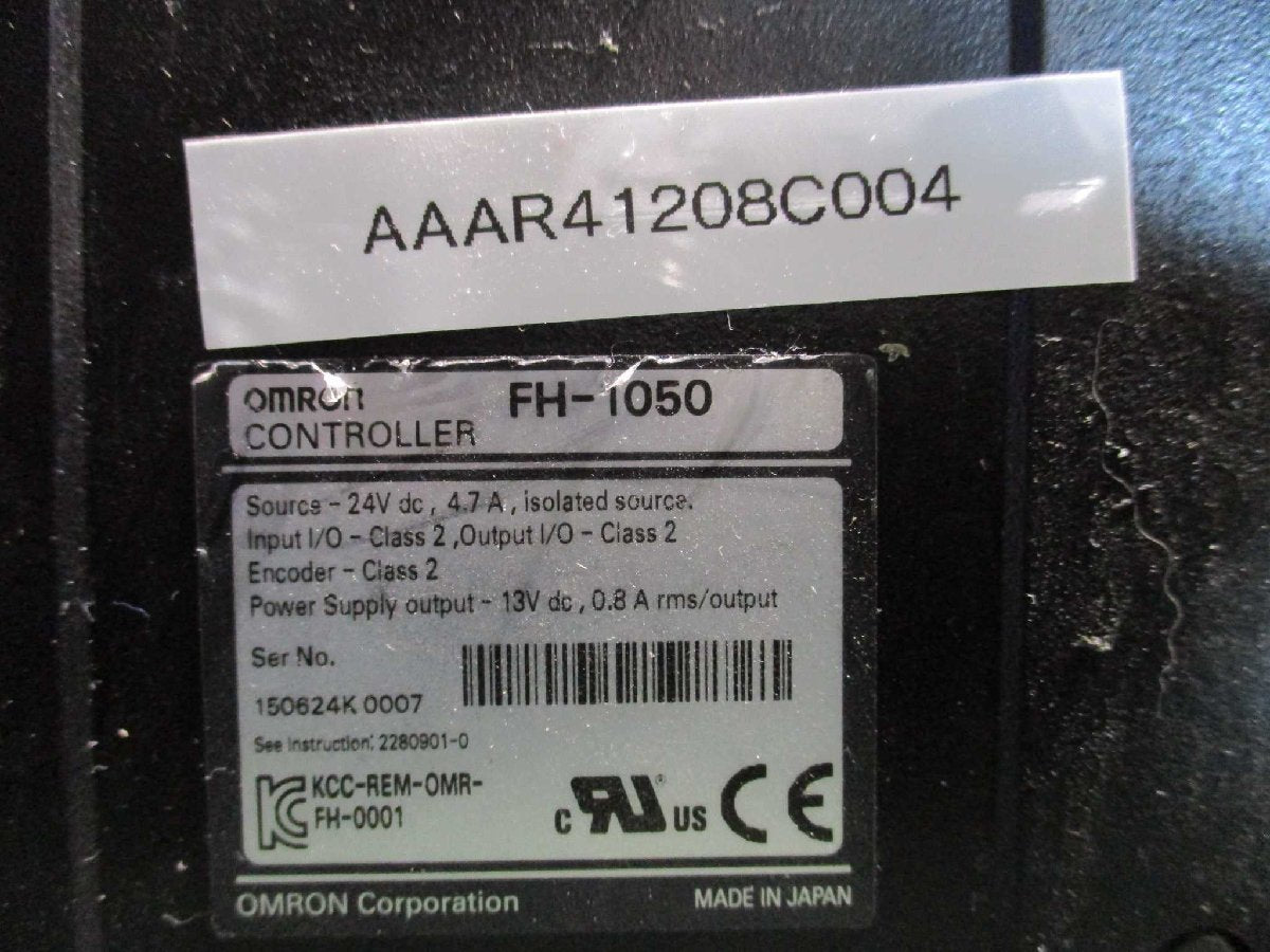 OMRON FH-1050 FZ-S Image Processing System Digital CCD Camera [1115511715]