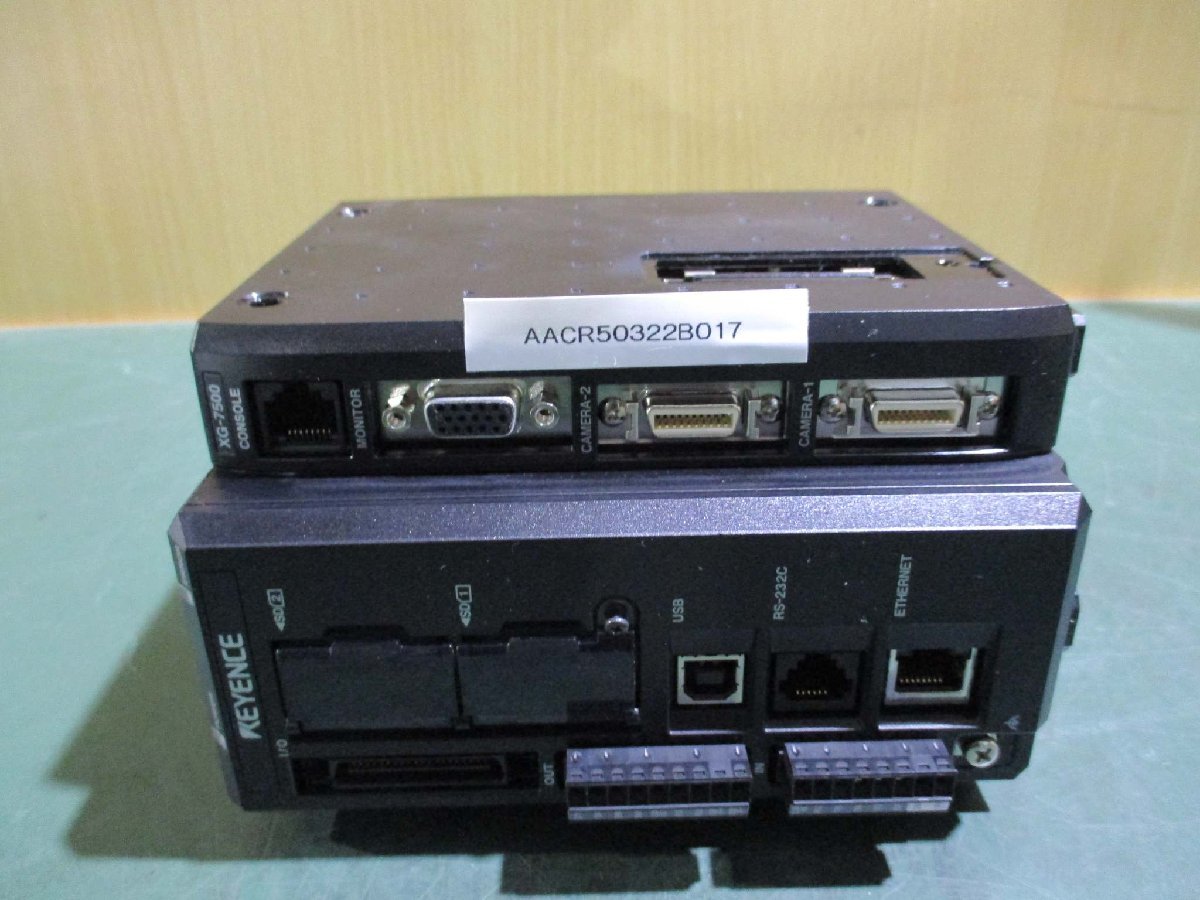 KEYENCE XG-200M*2 Image Processing System [e1115518302]