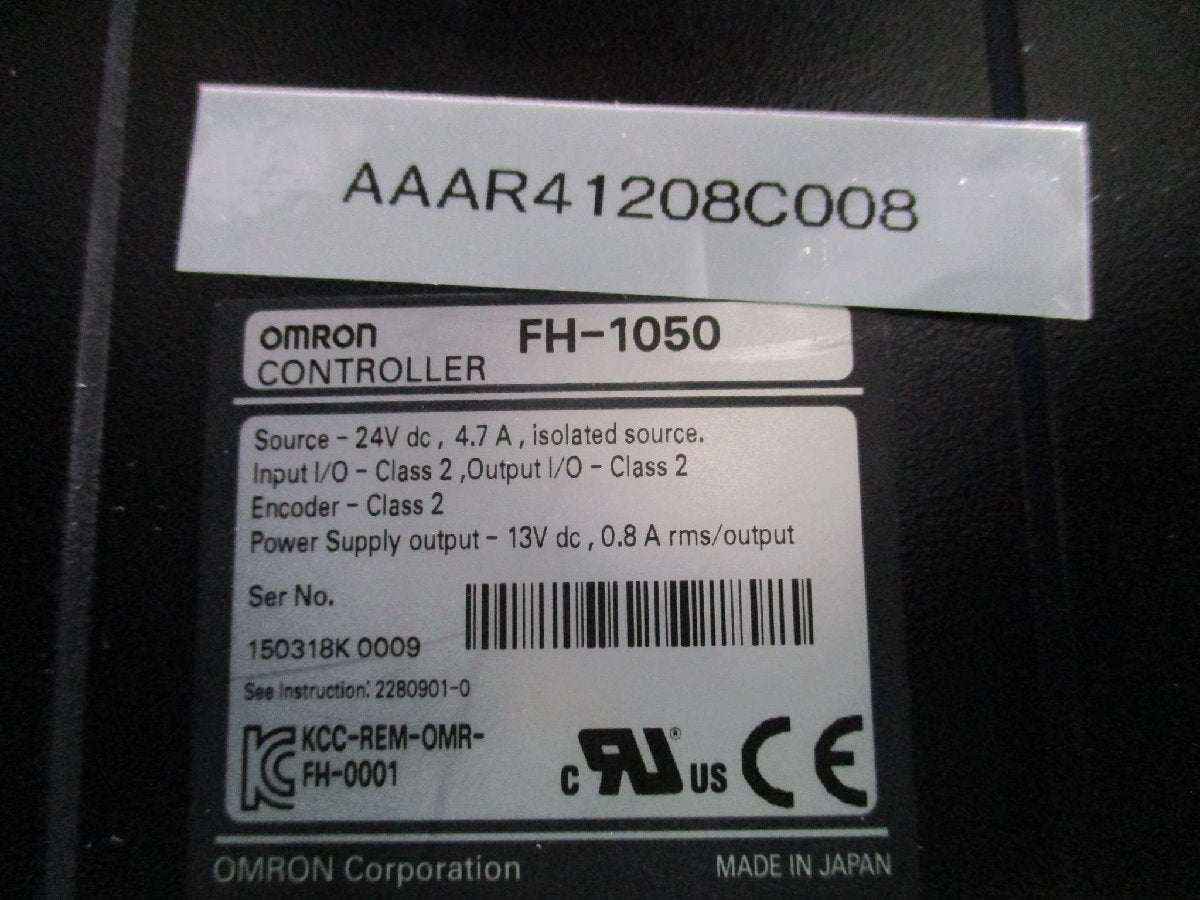 OMRON FH-1050 FZ-S2M Digital CCD Camera [j1115510289]