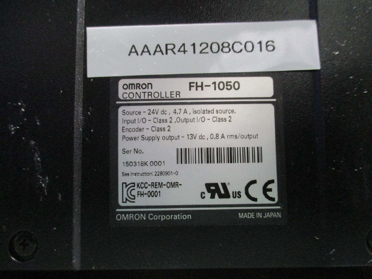 OMRON FH-1050 Image Processing System Small Black and White Digital CCD Camera [k1115513678]