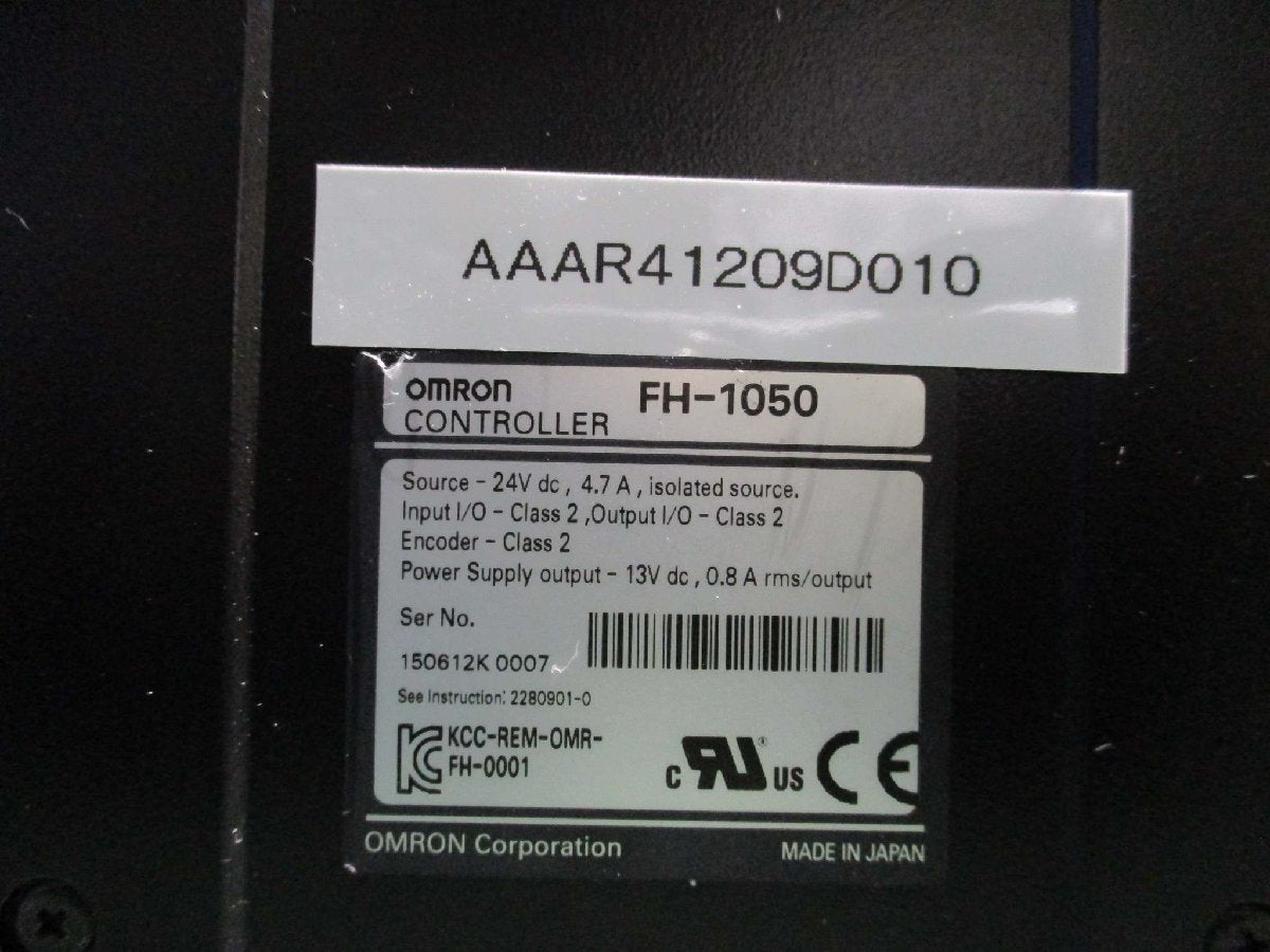 OMRON FH-1050 FZ-S2M Image Processing System Digital CCD Camera [b1115511179]