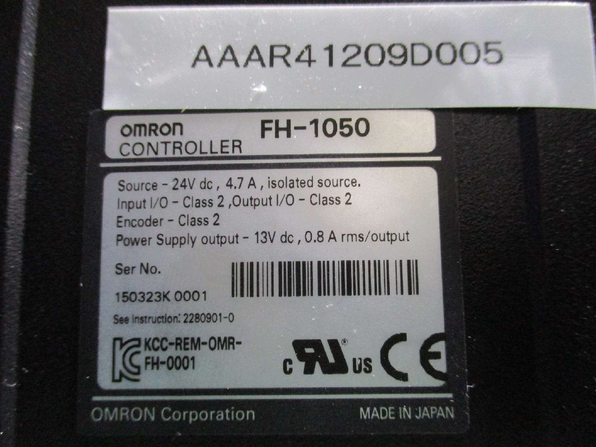 OMRON FH-1050 Image Processing System Digital CCD Camera [c1115505377]