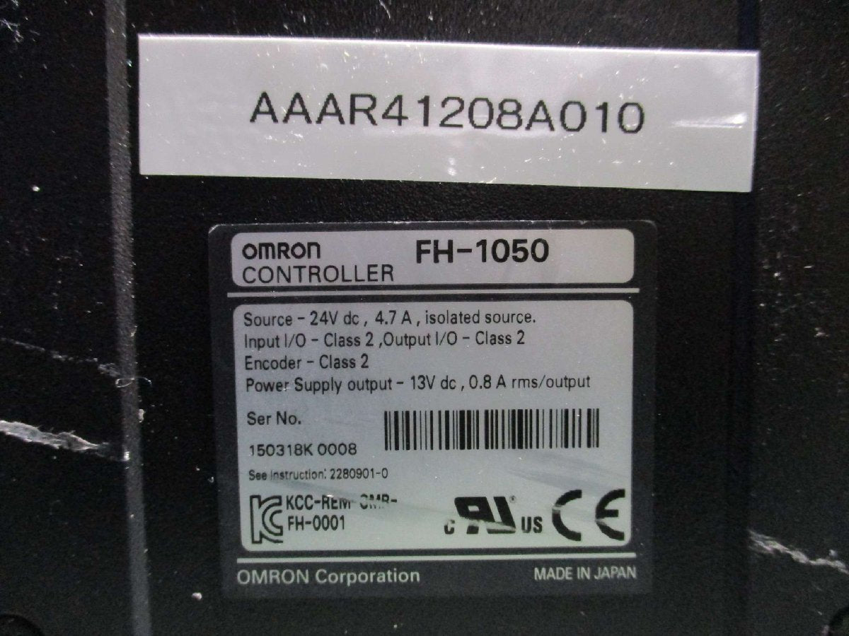 OMRON FH-1050 FZ-S Image Processing System Small Black and White Digital CCD Camera [w1115517928]