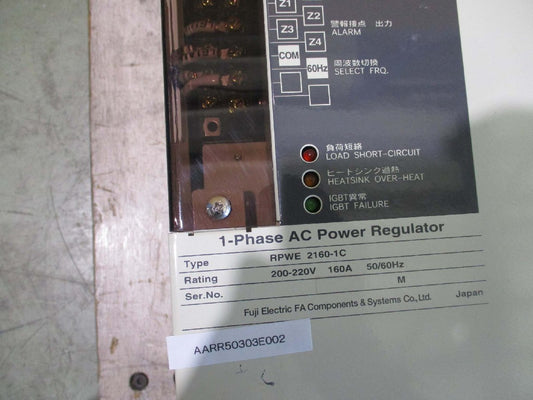 FUJI RPWE 2160-1C AC Power Regulator 200-220V 160A [x1115510272]