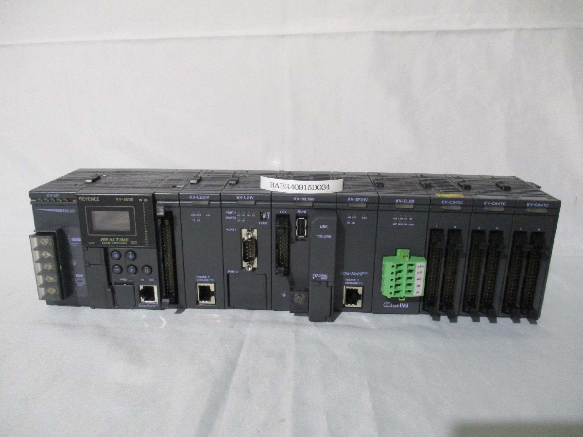 Keyence KV-5500 KV-U7 KV-LE21V-L21V-ML16V KV-EP21V-CL-CL20 [o1115514104]