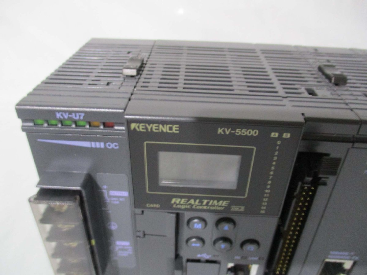 Keyence KV-5500 KV-U7 KV-LE21V-L21V-ML16V KV-EP21V-CL-CL20 [o1115514104]