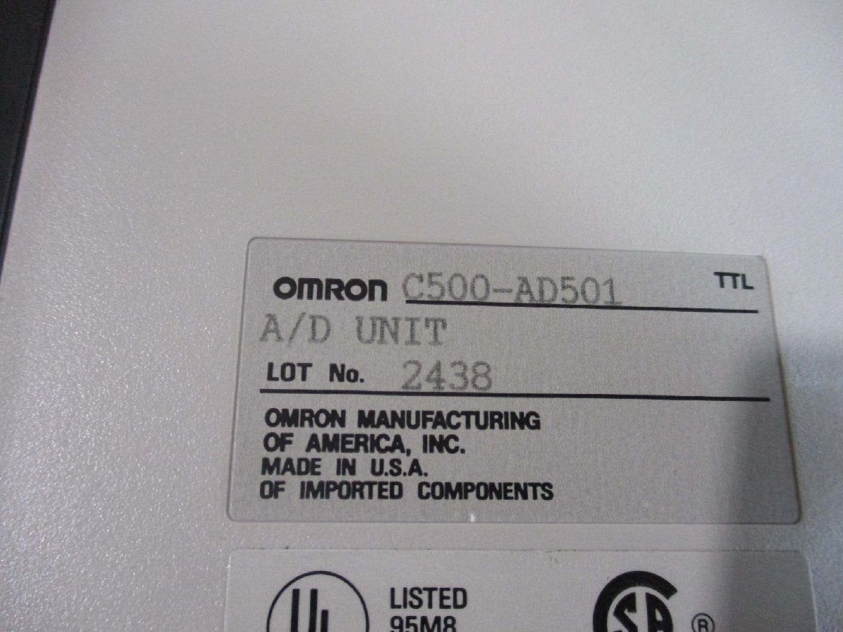 OMRON OD213 OD218 ID219 AD501 DA101 PS221 C500-AD101 DUM01 C500-AD501 CV500-BI112 [1115514060]