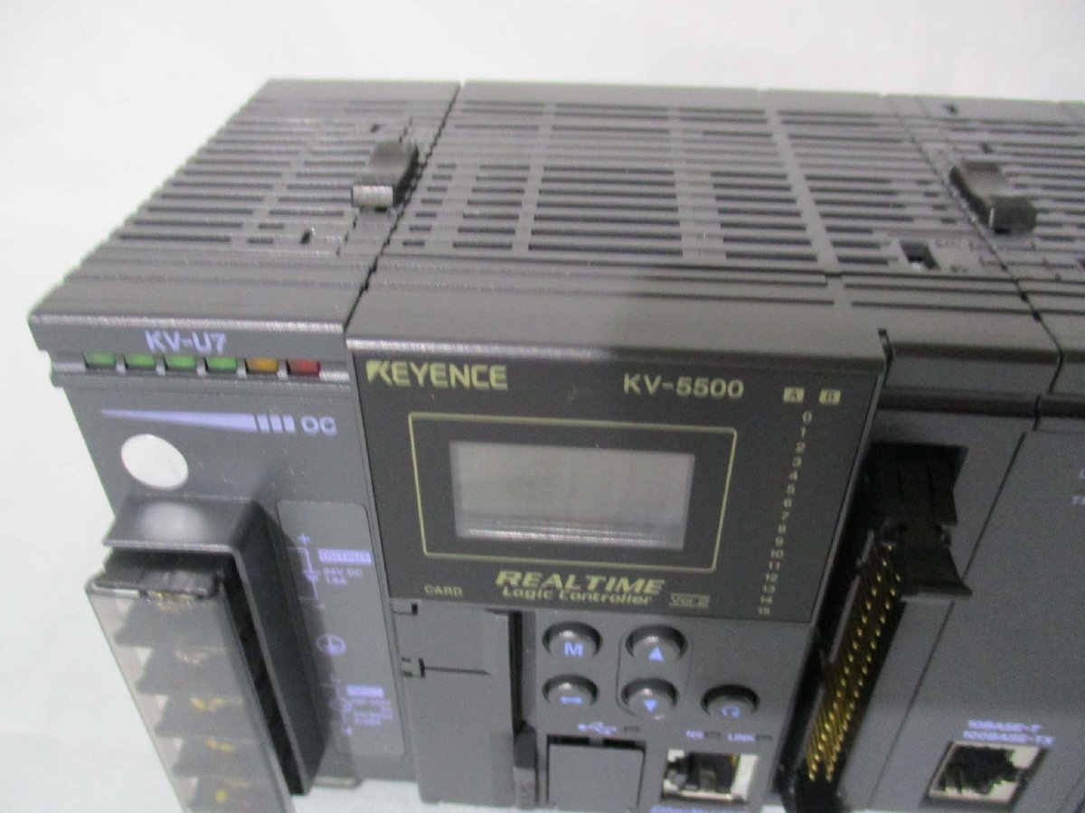 Keyence KV-5500 KV-U7 Controller [j1115510142]