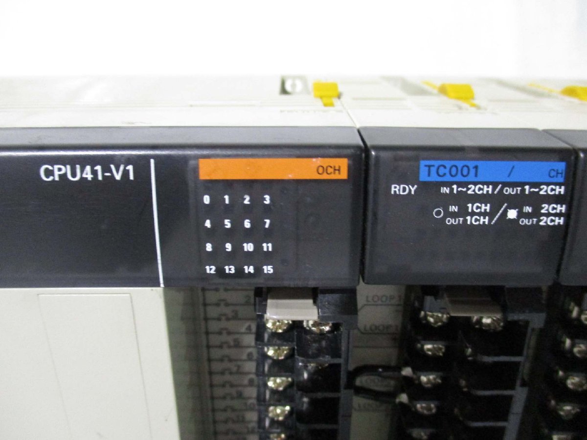 OMRON SYSMAC CQM1 Programmable Controller PD026/CPU41-V1/OCH/TC001/OC222*2 [t1115505234]