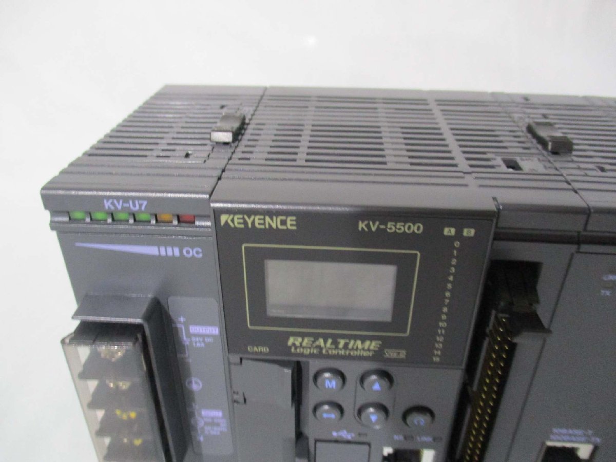 Keyence KV-5500 Programmable Logic Controller [e1115518657]