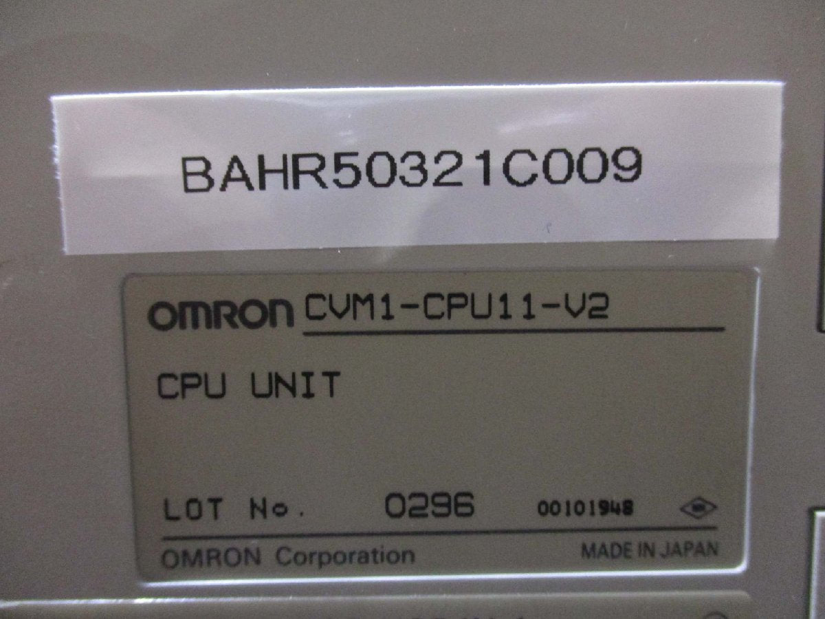 OMRON CVM1-CPU11-V2 CPU UNIT [q1115515572]